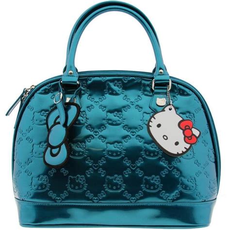 hello kitty loungefly embossed bag.